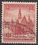 Germany 1938 Paisaje 12 Pfennig Rojo Scott 488